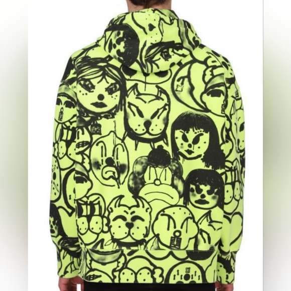 New Givenchy All-Over Family Oversized Hoodie Sweatshirt - Picture 3 of 3